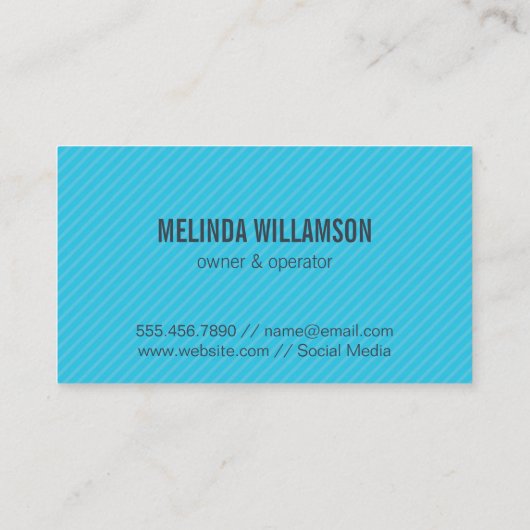 メイドのダスティングとクリーニング 名刺 (裏面)