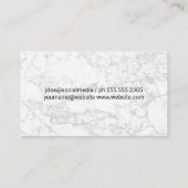 メイドアイコン |大理石 名刺 (裏面)