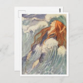 メイドインザウェーブズヴィンテージイラストレーション ポストカード (正面/裏面)