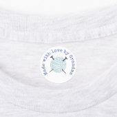 メイドウィズラブバイ祖母編み物カスタム ラベル (貼付)