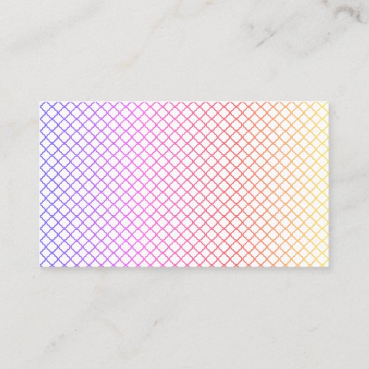 メイドカラフル名刺 名刺 (裏面)