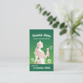 メイドクリーニングサービスグリーンエレガントハウスキーピング 名刺 (スタンド正面)