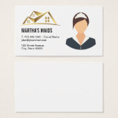 メイドクリーニングサービス | 住宅金ゴールドロゴ (正面&裏面)