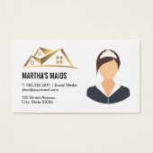 メイドクリーニングサービス | 住宅金ゴールドロゴ (正面)