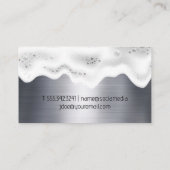 メイドクリーニングツール | 石けん水 | メタル 名刺 (裏面)