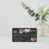 メイドクリーニングハウスきらめくクレジットカード 名刺 (スタンド正面)