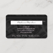 メイドクリーニングハウスきらめくクレジットカード 名刺 (裏面)