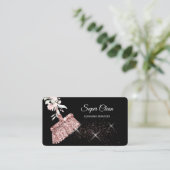 メイドクリーニングハウスきらめくバラ金ゴールドフローラバス 名刺 (スタンド正面)