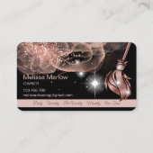 メイドクリーニングハウスきらめくバラ金ゴールド事業C 名刺 (裏面)