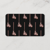 メイドクリーニングハウスきらめくバラ金ゴールド事業C 名刺 (正面)