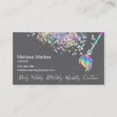 メイドクリーニングハウスきらめく自筆証書 名刺 (裏面)