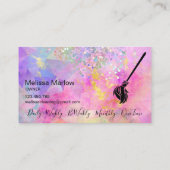 メイドクリーニングハウスきらめく自筆証書 名刺 (裏面)