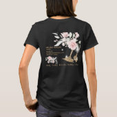 メイドクリーニングハウスきらめく金ゴールドフローラ事業 Tシャツ (裏面)