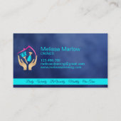 メイドクリーニングハウスプロフェッショナルクリーニングサービス 名刺 (裏面)