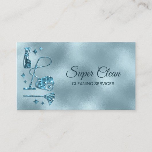 メイドクリーニングハウスプロフェッショナルクリーニングサービス 名刺 (正面)