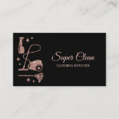 メイドクリーニングハウスプロフェッショナルクリーニングサービス 名刺 (正面)
