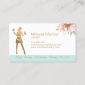 メイドクリーニングハウスプロフェッショナルクリーニングサービス 名刺 (裏面)