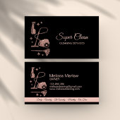 メイドクリーニングハウスプロフェッショナルクリーニングサービス 名刺