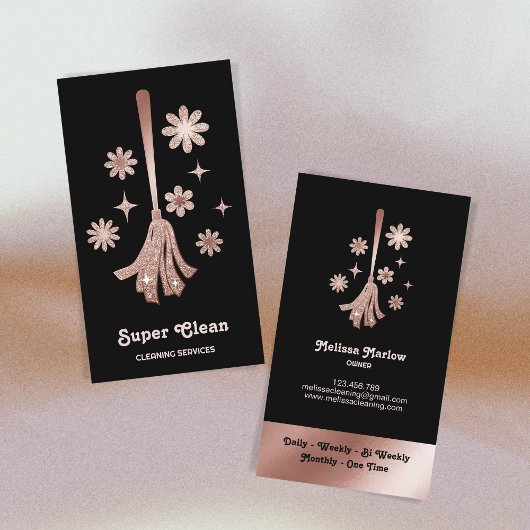 メイドクリーニングハウスプロフェッショナルクリーニングサービス 名刺