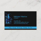 メイドクリーニングハウスプロフェッショナルクリーニングサービス 名刺 (裏面)