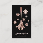 メイドクリーニングハウスプロフェッショナルクリーニングサービス 名刺 (正面)