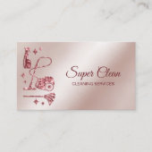 メイドクリーニングハウスプロフェッショナルクリーニングサービス 名刺 (正面)