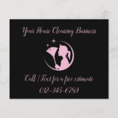 メイドクリーニングハウスQRコードきらめく業務 (正面)