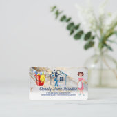 メイドクリーニング | クリーナー用品 名刺 (スタンド正面)