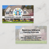 メイドサービスロゴ |ハウスフロントヤード 名刺 (正面/裏面)