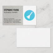 メイドサービス | ほうきローション 名刺 (正面/裏面)