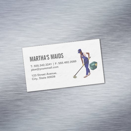 メイドサービス | クリーナー マグネット名刺 (インサイチュ)