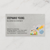 メイドサービス |クリーニングスプレーハウス 名刺 (正面)