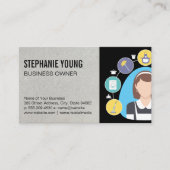 メイドサービス | クリーニングツール 名刺 (正面)