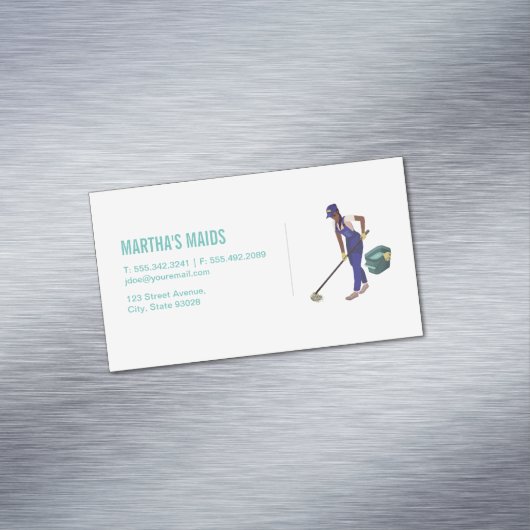 メイドサービス マグネット名刺 (インサイチュ)