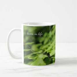 メイドズヘアファーンクローズアップ コーヒーマグカップ