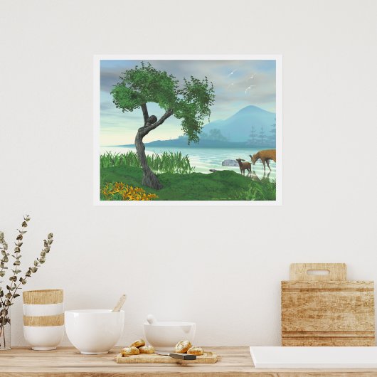 メイドツリー ポスター (キッチン)