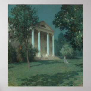 メイドナイト – Willard Leroy Metcalfファインアートポスター ポスター