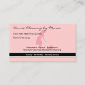 メイドハウスキーパーの名刺 名刺 (正面)