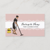 メイドハウスクリーニングサービスピガーリーンク 名刺 (正面)