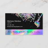 メイドハウスクリーニング家計自筆証書 名刺 (裏面)