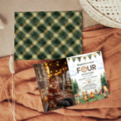 メイドフォーアドベンチャーキャンプ4thバースデーフォト 招待状