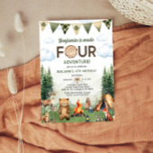 メイドフォーアドベンチャーキャンプ4th誕生日 招待状