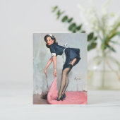 メイドフランスの掃引ピン留め ポストカード (スタンド正面)