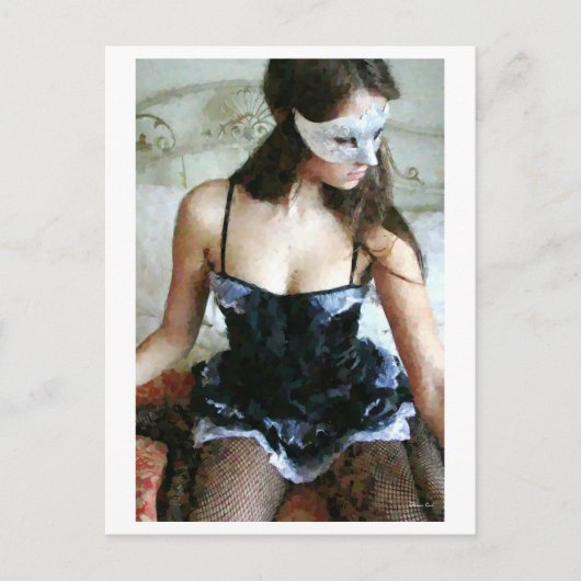 メイドフランスの絵画01 ポストカード (正面)