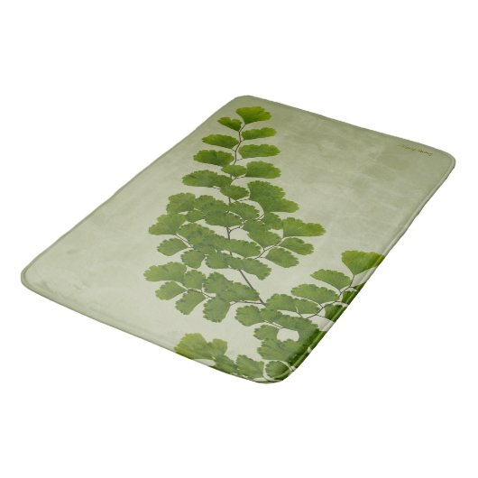 メイドヘアファーンフォンド バスマット (アングル)