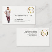 メイドホールディングダスター | クリーニングロゴ 名刺 (正面/裏面)