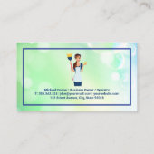 メイドホールディングブロム | シャボン 名刺 (裏面)