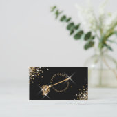 メイドモダンクリーニング清掃サービス輝き 名刺 (スタンド正面)