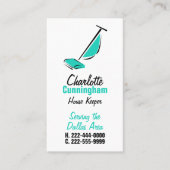 メイドモダンハウス清掃用名刺 名刺 (正面)