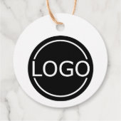 メイドラブハートシンボルクラフト紙ロゴテンプレート フェイバータグ (裏面)